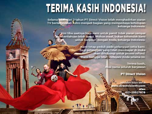 Astro Berhenti Total