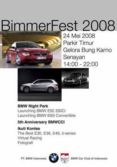 BimmerFest 2008 Invitation