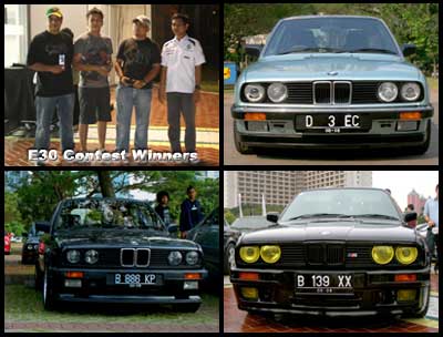 E30 Contest Winners
