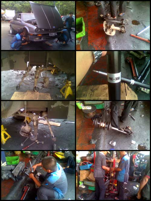 Ganti Shockbreaker Depan