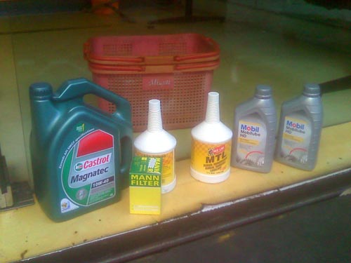 Oli pengganti siap dipakai