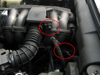 Kabel gas yang putus