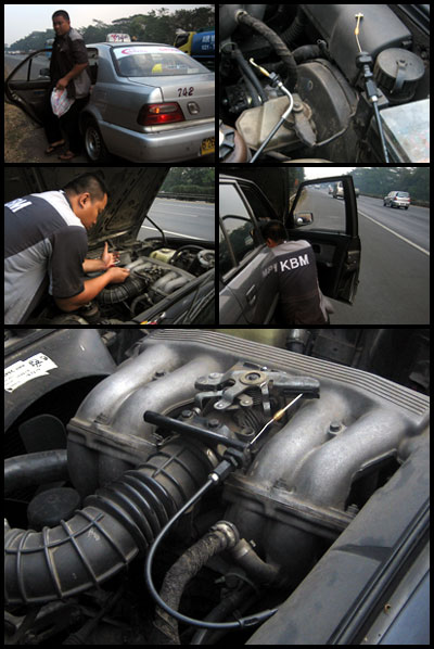 Bantuan datang, perbaikan