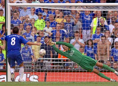 Van der Sar vs Lampard