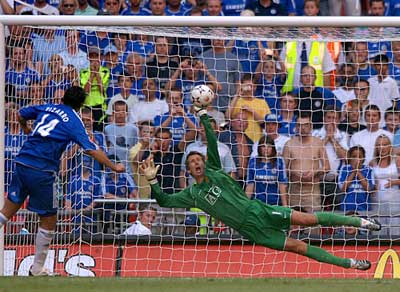 Van der Sar vs Pizarro