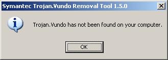 Symantec Trojan.Vundo Removal Tools 1.5.0